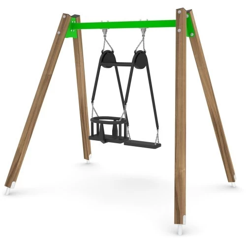 Sūpynės Vinci Play Swing WD0520 - Žalia