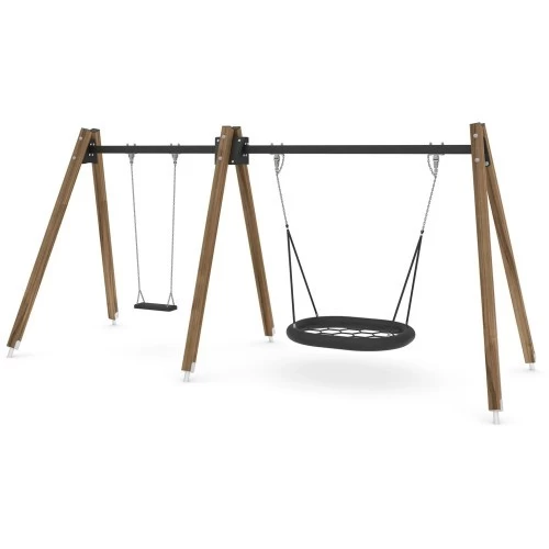 Sūpynės Vinci Play Swing WD1492 - Juoda