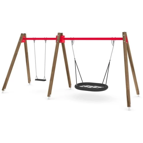 Sūpynės Vinci Play Swing WD1492 - Raudona