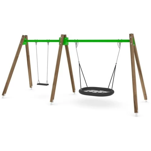 Sūpynės Vinci Play Swing WD1492 - Žalia