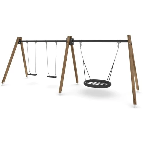 Sūpynės Vinci Play Swing WD1494 - Juoda