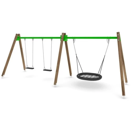 Sūpynės Vinci Play Swing WD1494 - Žalia