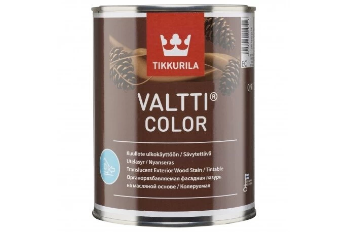 Tikkurila medienos dažai VALTTI COLOR EC 0,9l