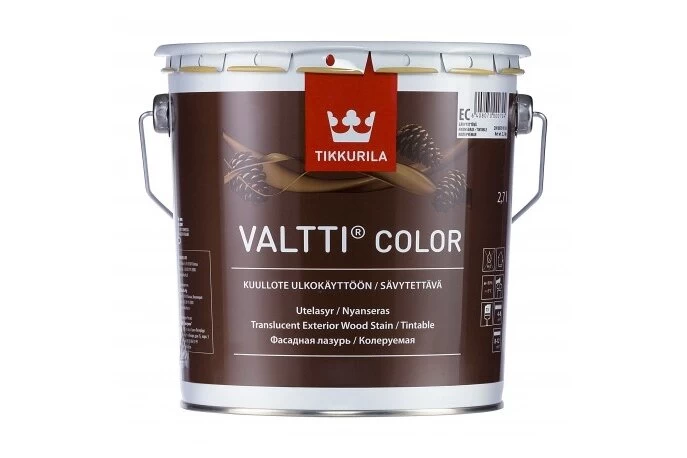 Tikkurila medienos dažyvė VALTTI COLOR EC 2,7l