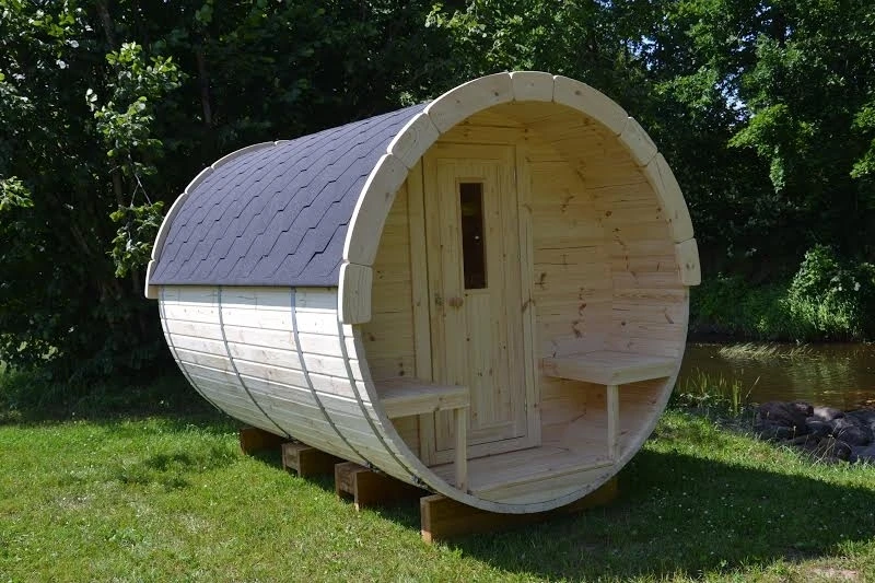 Barrel sauna