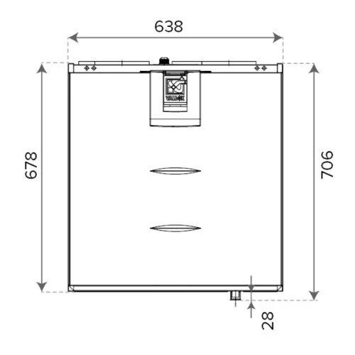 Vallox 110 MVE entalpinis vertikalus rekuperatorius