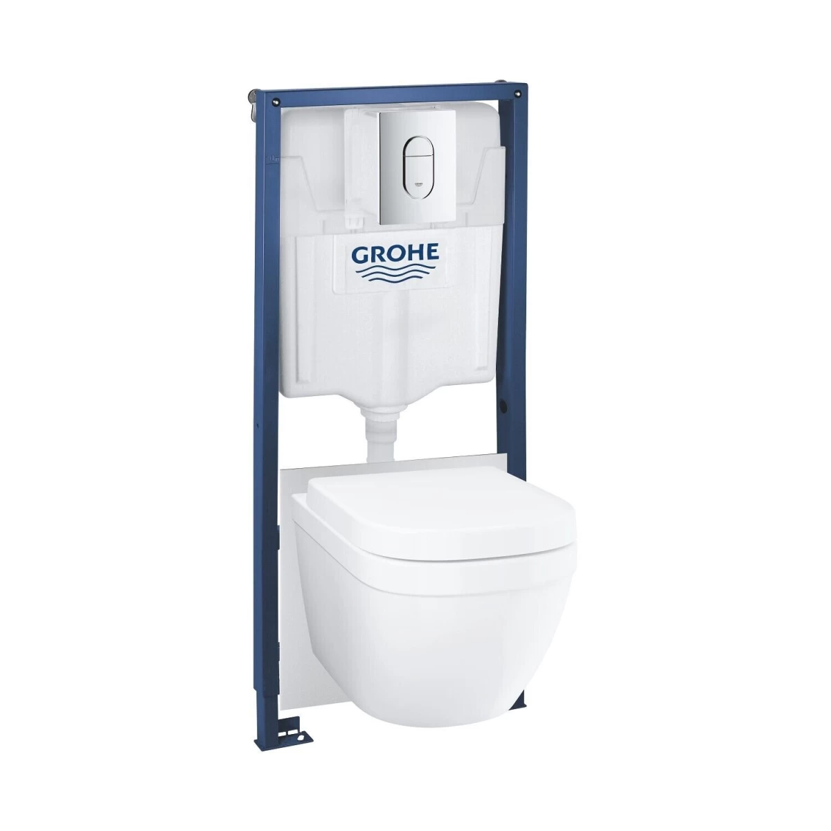 WC komplektas 4 in 1 Grohe EuroCeramic Rimless