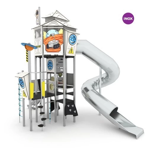 Žaidimų aikštelė Vinci Play Space 3430 - Pilka