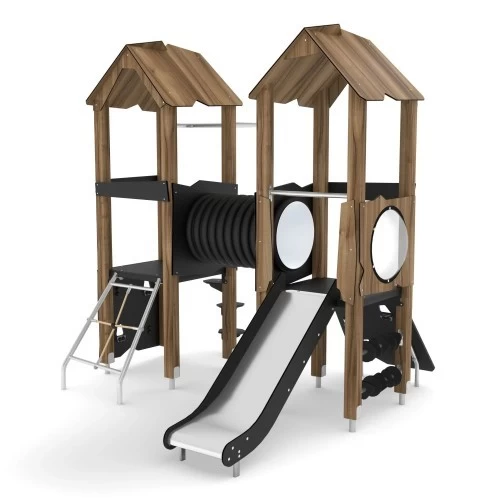 Žaidimų aikštelė Vinci Play Wooden WD1407 - Ruda