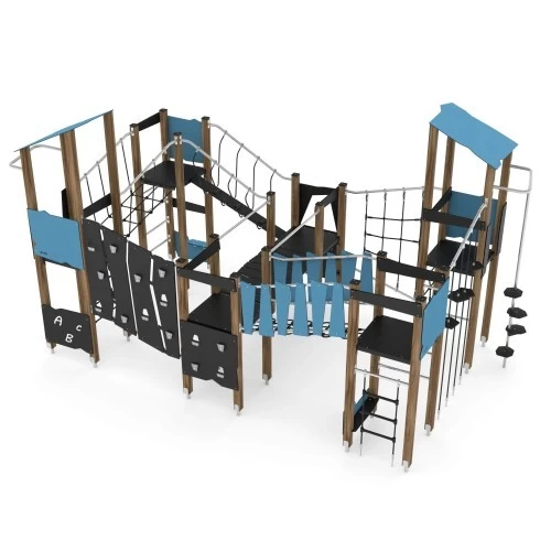 Žaidimų aikštelė Vinci Play Wooden WD1413 - Mėlyna