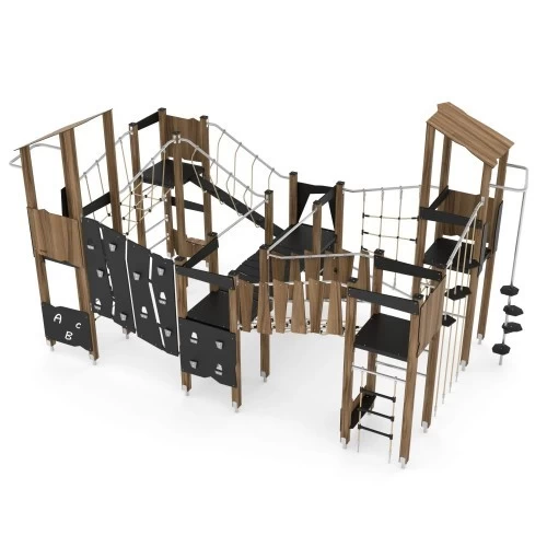 Žaidimų aikštelė Vinci Play Wooden WD1413 - Ruda