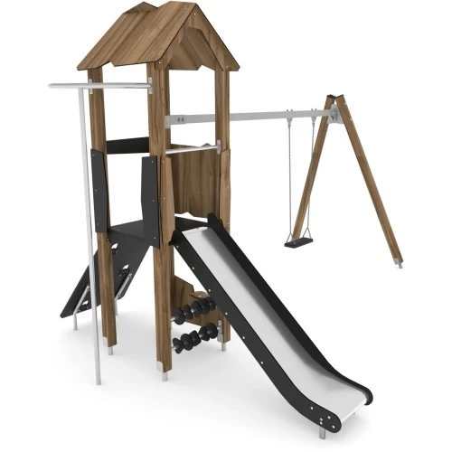 Žaidimų aikštelė Vinci Play Wooden WD1438 - Ruda