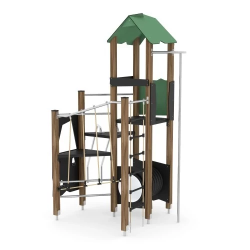 Žaidimų aikštelė Vinci Play Wooden WD1449 - Žalia