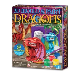 4m 3D Mould &amp; Paint -    Dragon