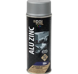 Aerozoliniai dažai INRAL ALU ZINC, 400ml