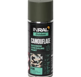 Aerozoliniai dažai INRAL Camouflage, 400ml brinzinė žalia sp. matiniai