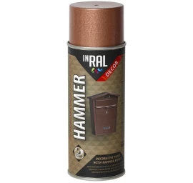 Aerozoliniai dažai INRAL DECOR HAMMER, Varis 400ml