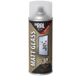 Aerozoliniai dažai INRAL DECOR MATT GLASS 400ml