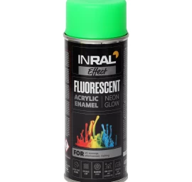 Aerozoliniai dažai INRAL FLUORESCENT žali, 400ml