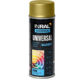 Aerozoliniai dažai INRAL UNIVERSAL, aukso (RAL1036), 400ml