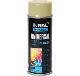 Aerozoliniai dažai INRAL UNIVERSAL, smėlio (RAL1001), 400ml