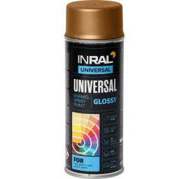 Aerozoliniai dažai INRAL UNIVERSAL, vario (RAL8029), 400ml