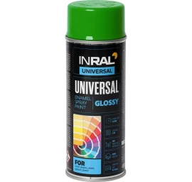 Aerozoliniai dažai INRAL UNIVERSAL, žalia (RAL6029), 400ml