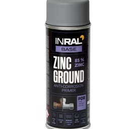 Aerozolinis antikorozinis gruntas INRAL ZINC GROUND, 400ml