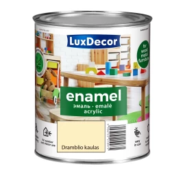 Akrilinė emalė LUXDECOR, 0,75l dramblio kaulas