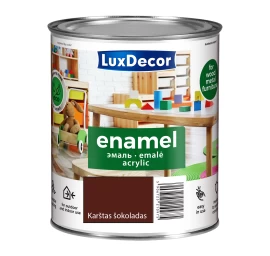 Akrilinė emalė LUXDECOR, 0,75l karštas šokoladas