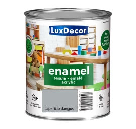 Akrilinė emalė LUXDECOR, 0,75l lapkričio dangus