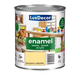 Akrilinė emalė LUXDECOR, 0,75l šampano vakarėlis