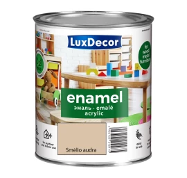 Akrilinė emalė LUXDECOR, 0,75l smėlio audra