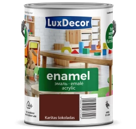 Akrilinė emalė LUXDECOR, 2,5l karštas šokoladas