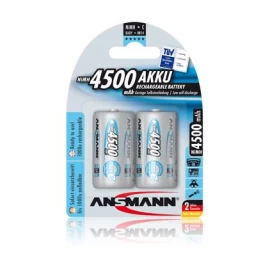 Akumuliatorius R14 (C) 1.2V 4500mAh Ni-Mh ANSMANN (2vnt blisteryje)