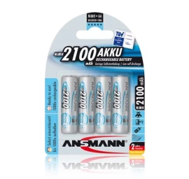 Akumuliatorius R6 (AA) 1.2V 2100mAh Ni-Mh ANSMANN (4vnt blisteryje)