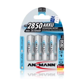 Akumuliatorius R6 (AA) 1.2V 2850mAh Ni-Mh ANSMANN (4vnt pakuotėje)