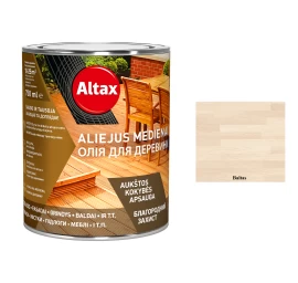 Aliejus medienai ALTAX Altaxin, 0,75l balta sp.