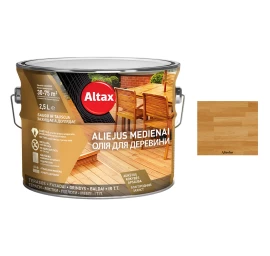 Aliejus medienai ALTAX Altaxin, 2,5l ąžuolo sp.