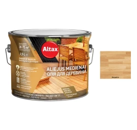 Aliejus medienai ALTAX Altaxin, 2,5l bespalvis