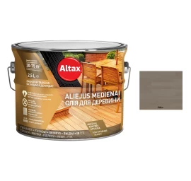 Aliejus medienai ALTAX Altaxin, 2,5l pilka sp.