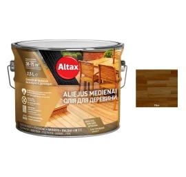 Aliejus medienai ALTAX Altaxin, 2,5l tiko sp.