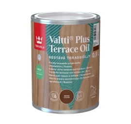 Aliejus medienai TIKKURILA Valtti Plus Terrace Oil, 0,9l ruda sp.