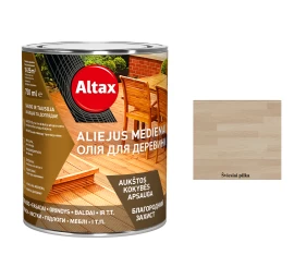 Altax aliejus medienai, šviesiai pilka, 0,75L