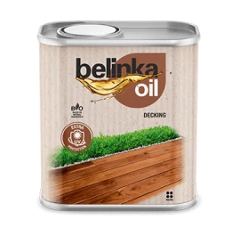 Alyva medinėms terasoms Belinka OIL DECKING - Spalva 203  0,75L