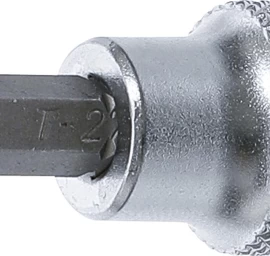 Antgalis įpresuotas į galvutę | 10 mm (3/8) | T-Star (Torx) T27 (2544)