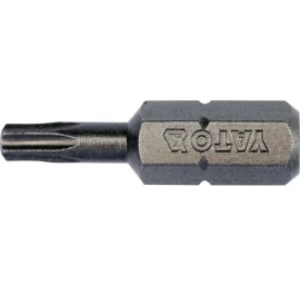 Antgalių rinkinys | 6.3 mm (1/4) | T-star (Torx) T15 | S2 | 10 vnt. (YT-78142)