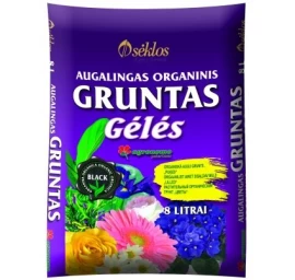 Augalingas organinis gruntas GĖLĖS, 8l