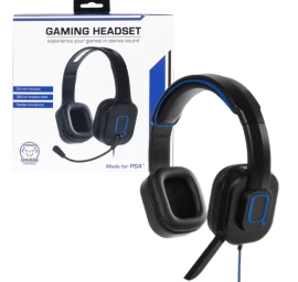 Ausinės Qware Gaming Headset Pro PS4, juoda (Ekspozicinė prekė)