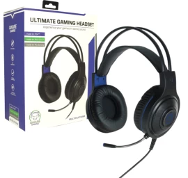 Ausinės Qware Gaming Ultimate Gaming Headset Multiplatform, juoda (Ekspozicinė prekė)